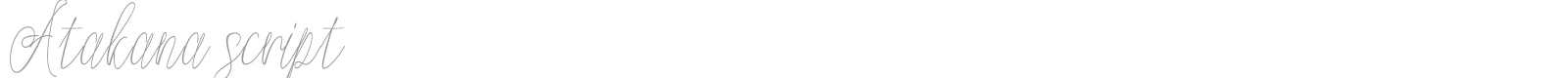Atakana Sarif font preview